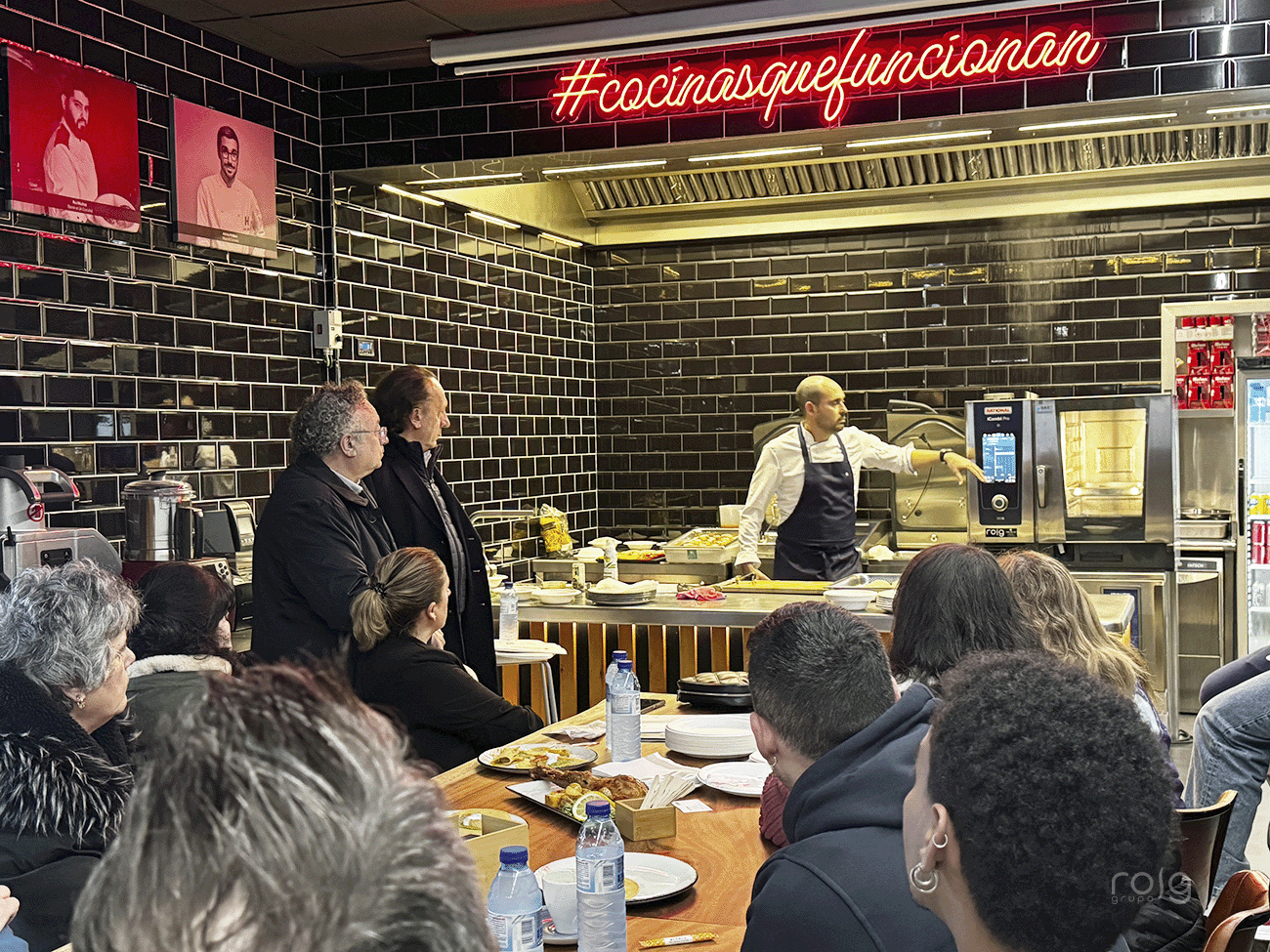 Demo de equipo Rational iCombi y VarioPro en Grupo Roig, 24 de febrero